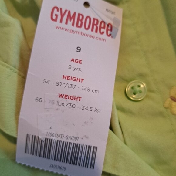 Gymboree girls size 9 Social Butterfly line 2009, NWT has defect - Picture 3 of 4